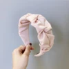 New Fashion Women Hair Accessories Wide Side Flower Hairband Casual Soft Hair Hoop Top Quality Headband Wholesale ► Photo 2/6