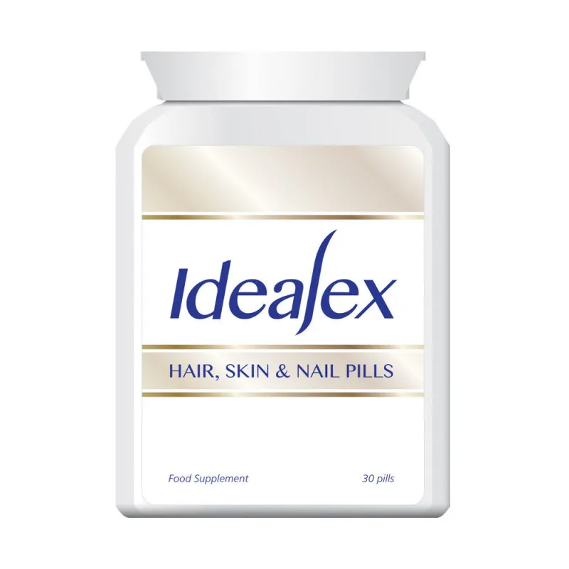 

IDEALEX HAIR SKIN AND NAIL PILLS TABLET VITAMINS RADIANT SPOT FREE COMPLEXION