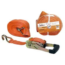 Ремень крепления груза с храповиком 8 м, 10 т AIRLINE AS-T-14