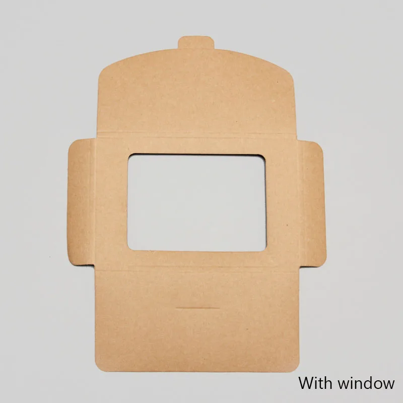 Description Picture 6 of item10pcs Black Kraft Paper Cardboard Envelope bag Wedding invitation cards Packaging box Photo Postcard Envelope Gift Box & Window