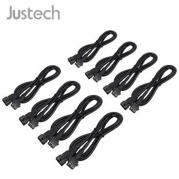 

Justech 8 Pcs 90cm / 35.5 inch Extension Cable Wire For Motorcycle & Car Led Light Multi-color Neon Strip Extension Cable Wire
