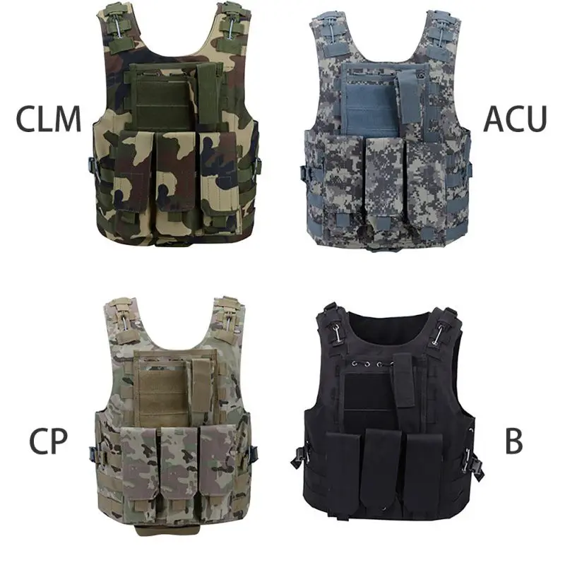 

Tactical hunting Vest Quick Release Outdoor Protective Clothing Tops Sportswear For CS Field Game