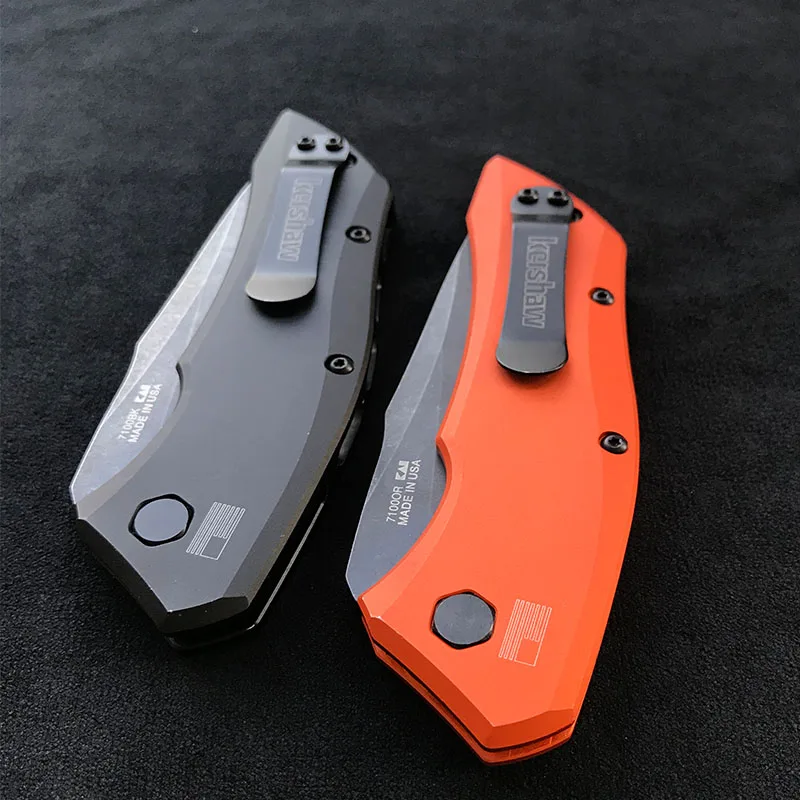 Новые продукты Kershaw 7100 складной нож с алюминиевой ручкой для кемпинга, тактический нож для выживания, многофункциональный инструмент EDC нож