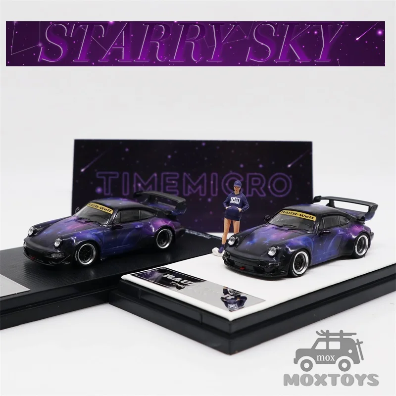 **Pre-Order** TimeMicro 1:64 RWB 964 /Rolls-Royce Cullinan Starry Purple Car