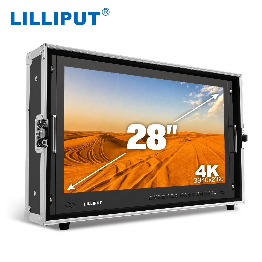 LILLIPUT BM280 4K 28 дюймов 3840*2160 широковещательный монитор 3G SDI Ultra HD HDMI TALLY Monitor|Мониторы| |