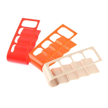 

1PC TV DVD Step Practical Four Remote Control Frame Plastic Remote Control Bracket Mobile Phone Holder Stand Rack Up To 4