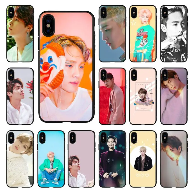 Корейский Звездный чехол для телефона Jonghyun Key Shinee Kpop Minho Apple iPhone 11 8 7 6 6S Plus X XS MAX 5 5S SE