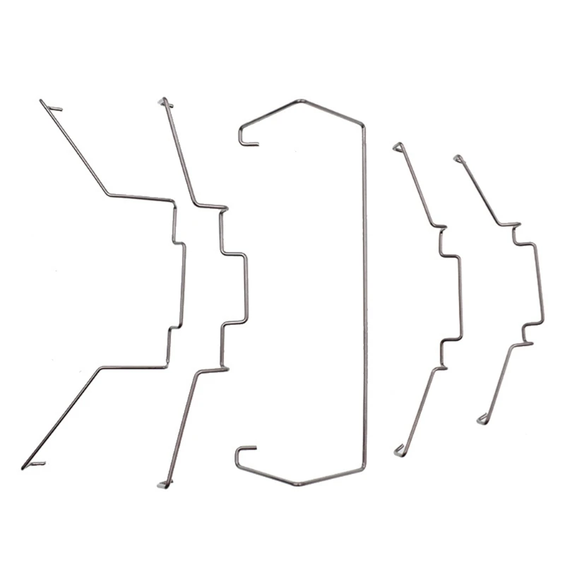 CPU Cooling Fan Clips 2 PCS Dissipate Heat Clip Stainless Steel Wire Fastener Buckle Bracket Cooling accessories