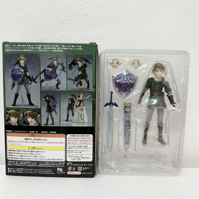 2 типа Zelda Skyward Sword Link Twilight Princess Figma 319 320 фигурка Коллекционная модель игрушки