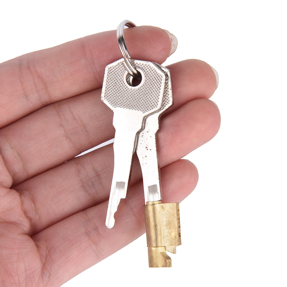 

Stainless Steel Virginity Lock Plug&Core Stealth Lock Cylinder Device Cock Cage Chastity Belt For Chastity Device DIY Decoration