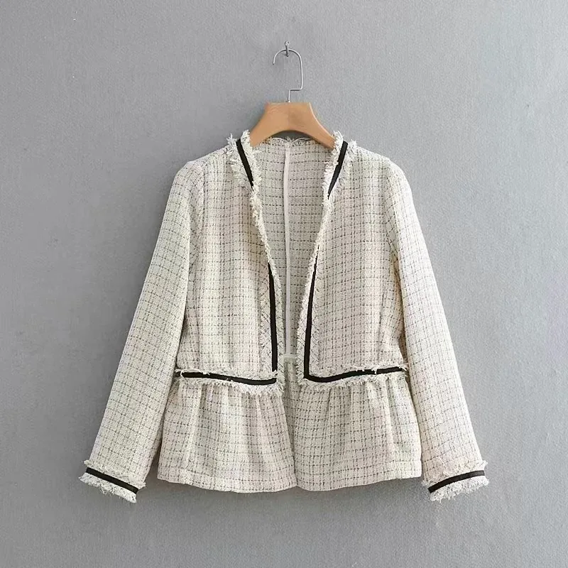 

Ei54 Tweed Cropped Jacket