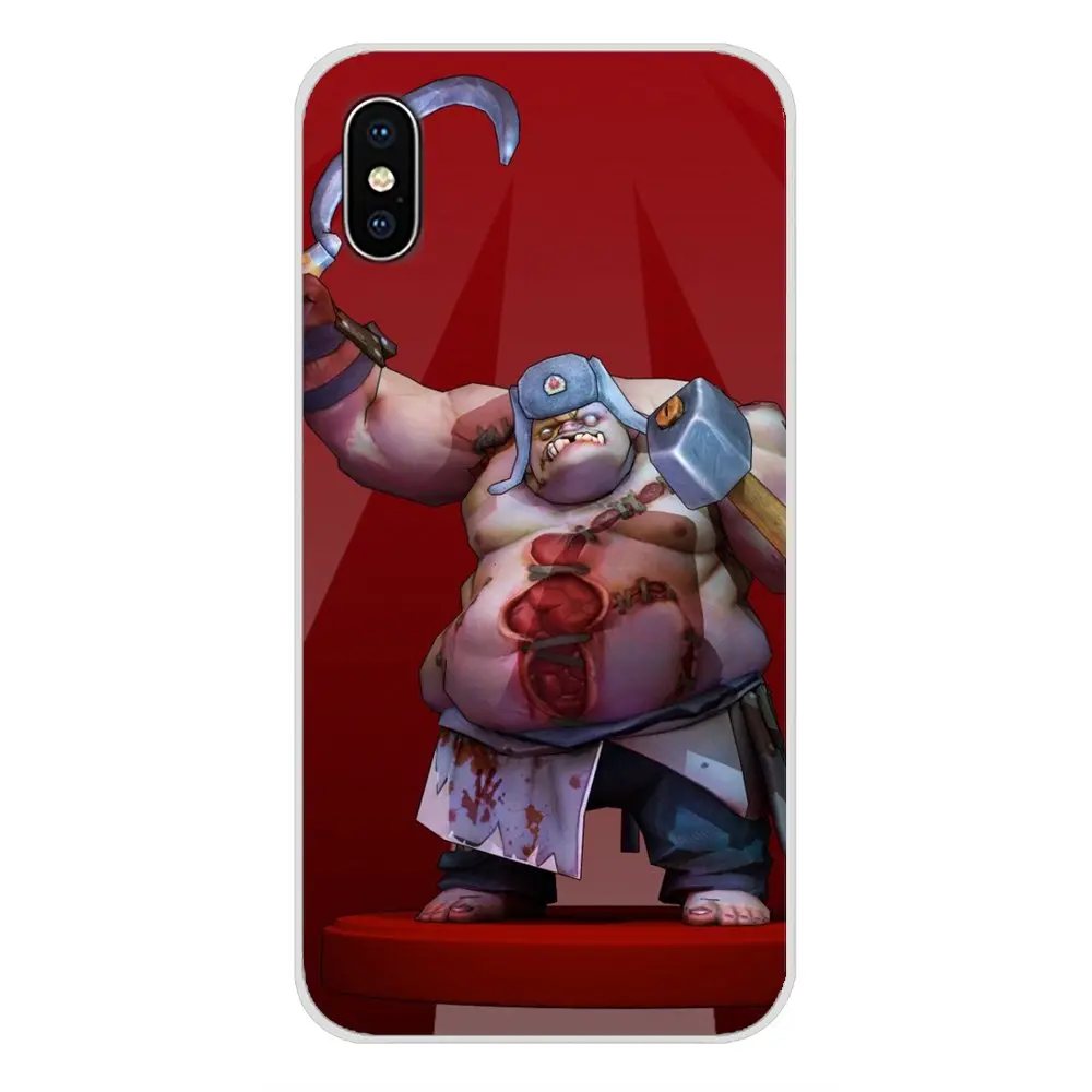 Pudge dota 2 Аксессуары для телефона в виде ракушки Чехлы для samsung A10 A30 A40 A50 A60 A70 Galaxy S2 Note 2 3 большое ядро Prime