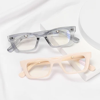 

Retro Classic Square Frame Eyewear New Eyeglasses Women Eye Glasses Blue Light Blocking Vintage Glasses Computer Goggles