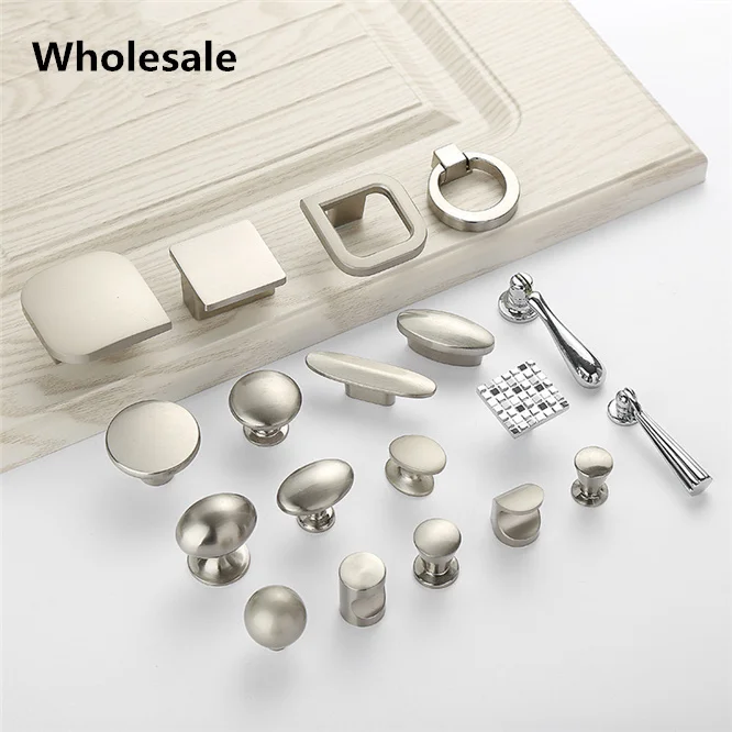 100pcs Wholesale High Grade Design Knobs Cupboard Pulls Drawer