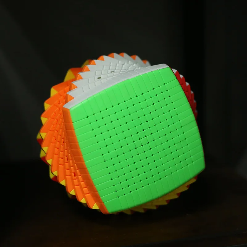 Shengshou 15x15x15 разноцветный кубик-головоломка без наклеек, твист-куб, 15 слоев, обучающий куб с гладкой поверхностью, игрушка