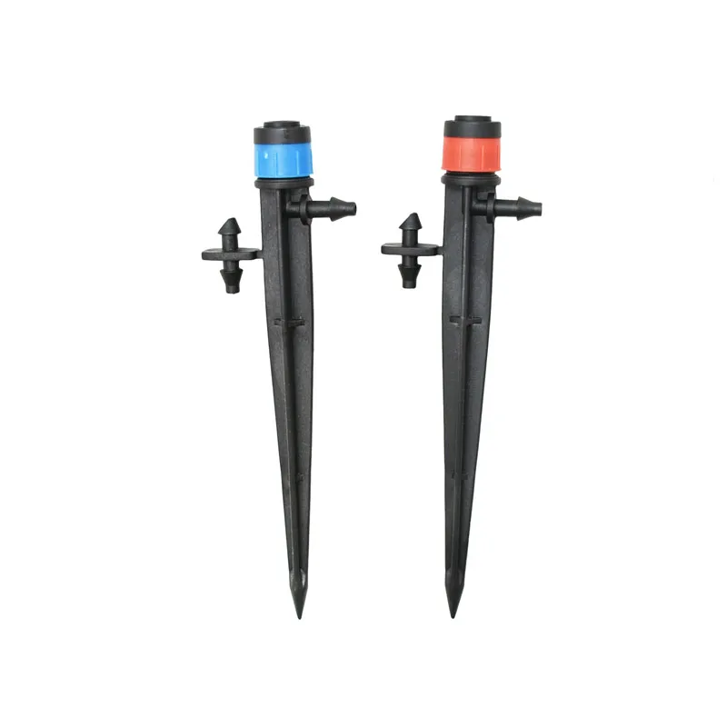 Adjustable Water sprinkler With support 360 degrees Dripper farm sprinkler For watering & irrigation 300PCS