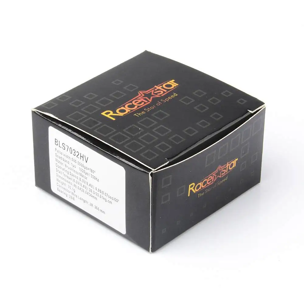 Racerstar BLS7032HV 180 ° 32 кг 6,0 V-8,4 V бесщеточный цифровой сервопривод для 600/650/700 перекоса дистанционно управляемых вертолетов самолетов «Робокар Поли»