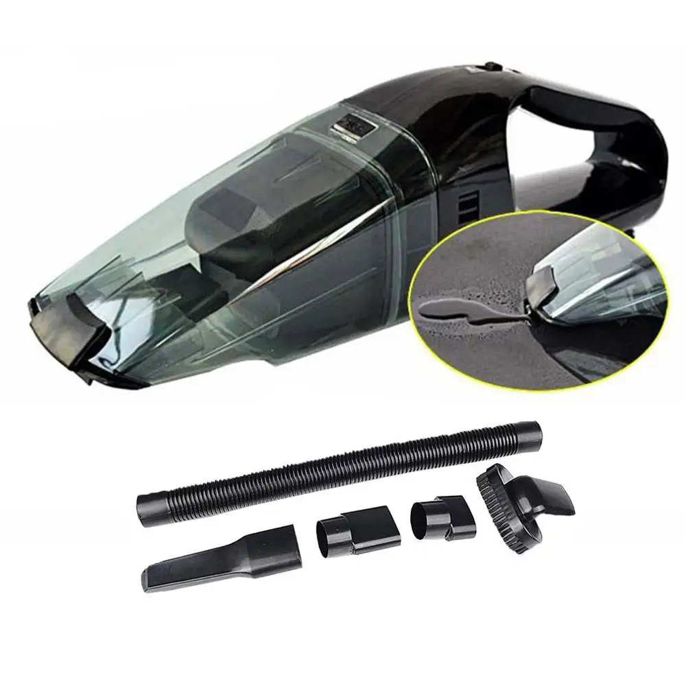 

12V 120W Car Vacuum Cleaner Auto Handheld High Power Wet And Dry Dual-Use Portable Vacuum Cleaner For Car Aspirador 4.5M Cord