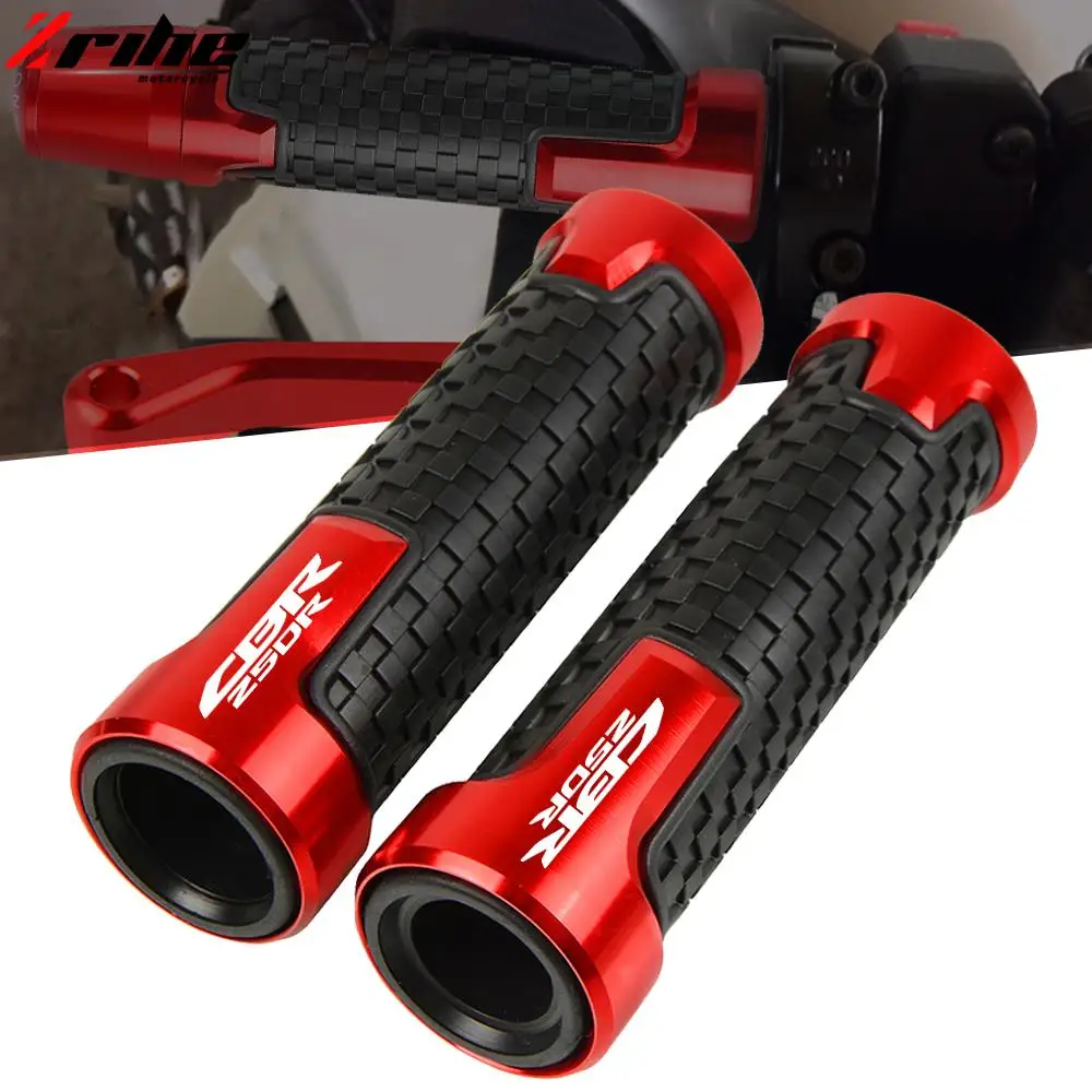 Motorcycle Handlebar Knobs 7/8'' 22mm Handle Bar Hand Grips For Honda