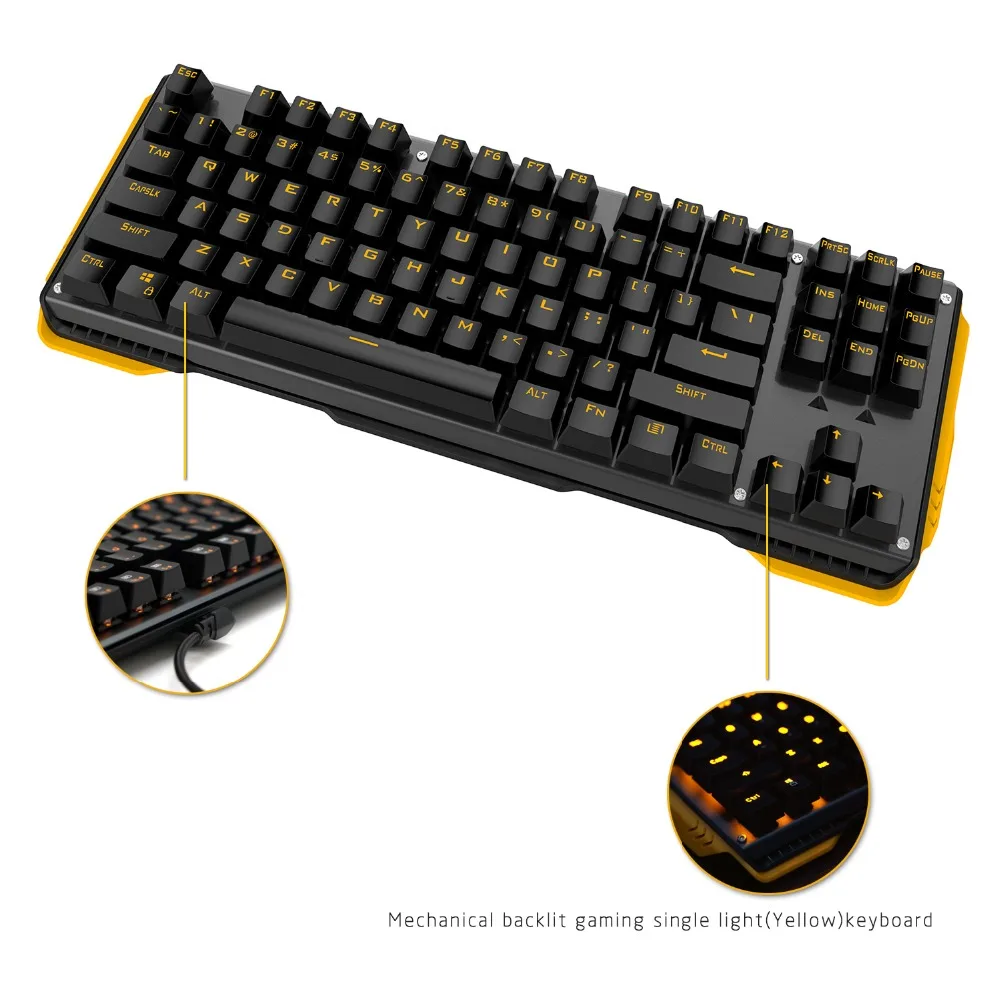 87 keys mechanical keyboard (2)
