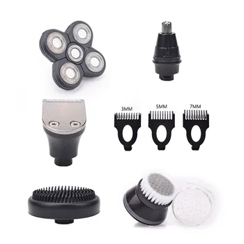 

DDPGGL Men Electric Shaver Accessories 1PC Replacement Head 5 Cutter Spare Razor Blades Intelligent Floating Extra Head
