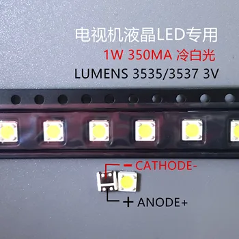 

230pcs LUMENS LED Backlight 1W 3V 3535 3537 Cool white LCD Backlight for TV TV Application A129CECEBP18A-2092 4jiao