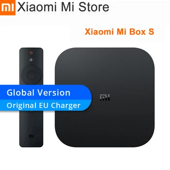 

Original Global Version Xiaomi Mi Box S Android 8.1 4 K Quad Core Smart TV Box 2GB 8GB HDMI 2.4G 5.8G WiFi Mali 450 1000Mbp