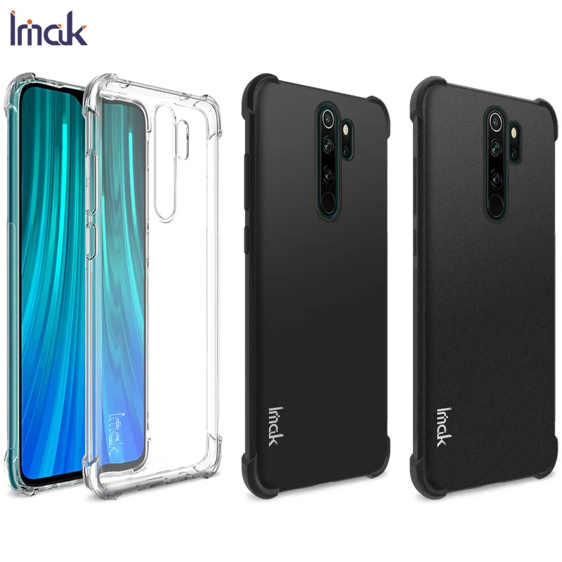 Матовый чехол Imak Для Redmi Note 8 ТПУ с воздушной подушкой противоударный накладка для