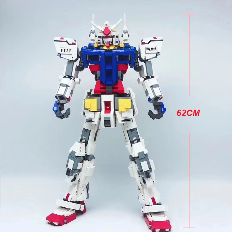 1: 60 3500 шт супер робот войны меха классическая модель фиксированный кронштейн строительный блок кирпичи рождественские игрушки