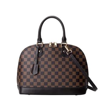 

KYYSLB Shell Lattice Design Luxury Women Bag European and American Fashion Women Shoulder Messenger Bag PU High Quality Handbag