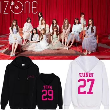 

KPOP IZONE Combination Member With The Same Hoodie Student Men And Women Loose Teen Men And Women Cotton Dropshipping