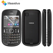 Nokia Asha 201 разблокированный телефон 2," 2.0MP две sim-карты Bluetooth GSM/WCDMA 2G телефон