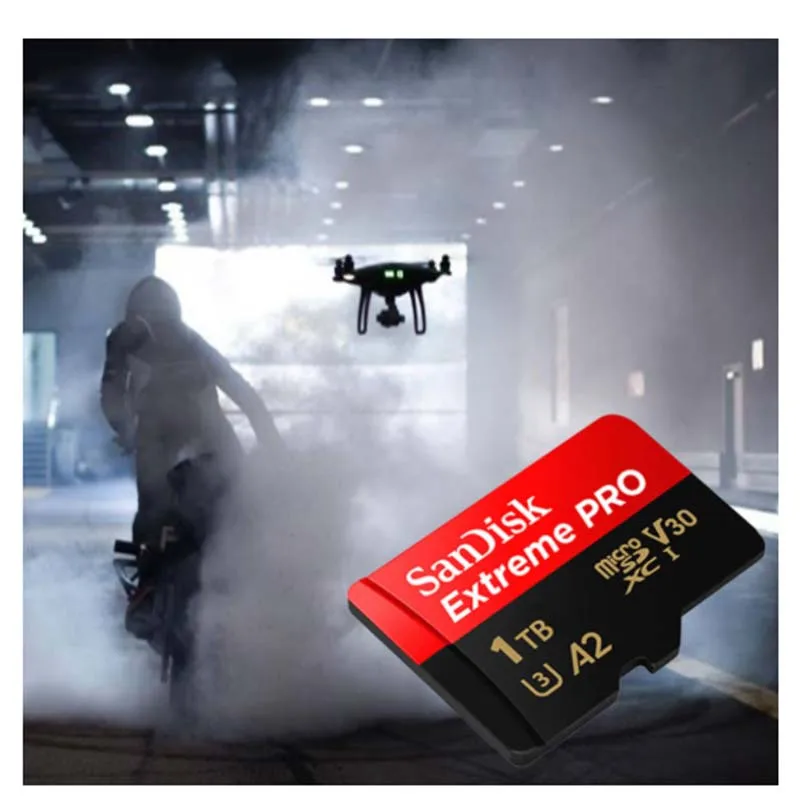 SanDisk Extreme Pro micro sd 64GB 128GB 1TB ޸ ī 512G Class 10 Cartao De Memoria U3 A2 V30 1TB TF Flash Card for Gopro