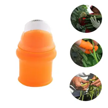 

New Special Picker Protect Finger For Picking And Cutting Vegetables Artifacts Gardening Supplies Metal Thumb Gloves With Knife
