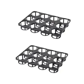 

2pcs Flower Pot Macetas Plant Pot Planter Garden Accessories Durable Useful Practical Seed Growing Tray For Garden Home