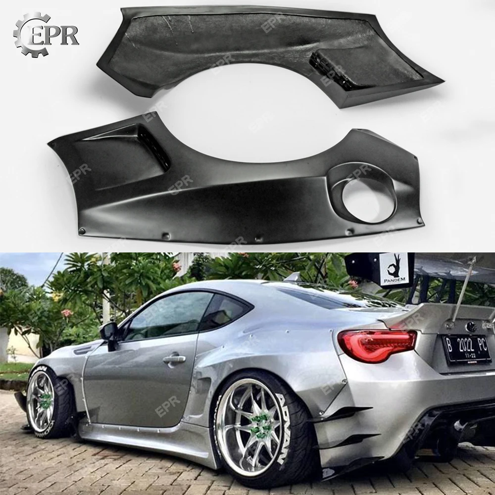 FRP Комплект крыльев для BRZ FT86 GT86 FRS Rocket Bunny Ver 3 стекловолокна переднее крыло + 65