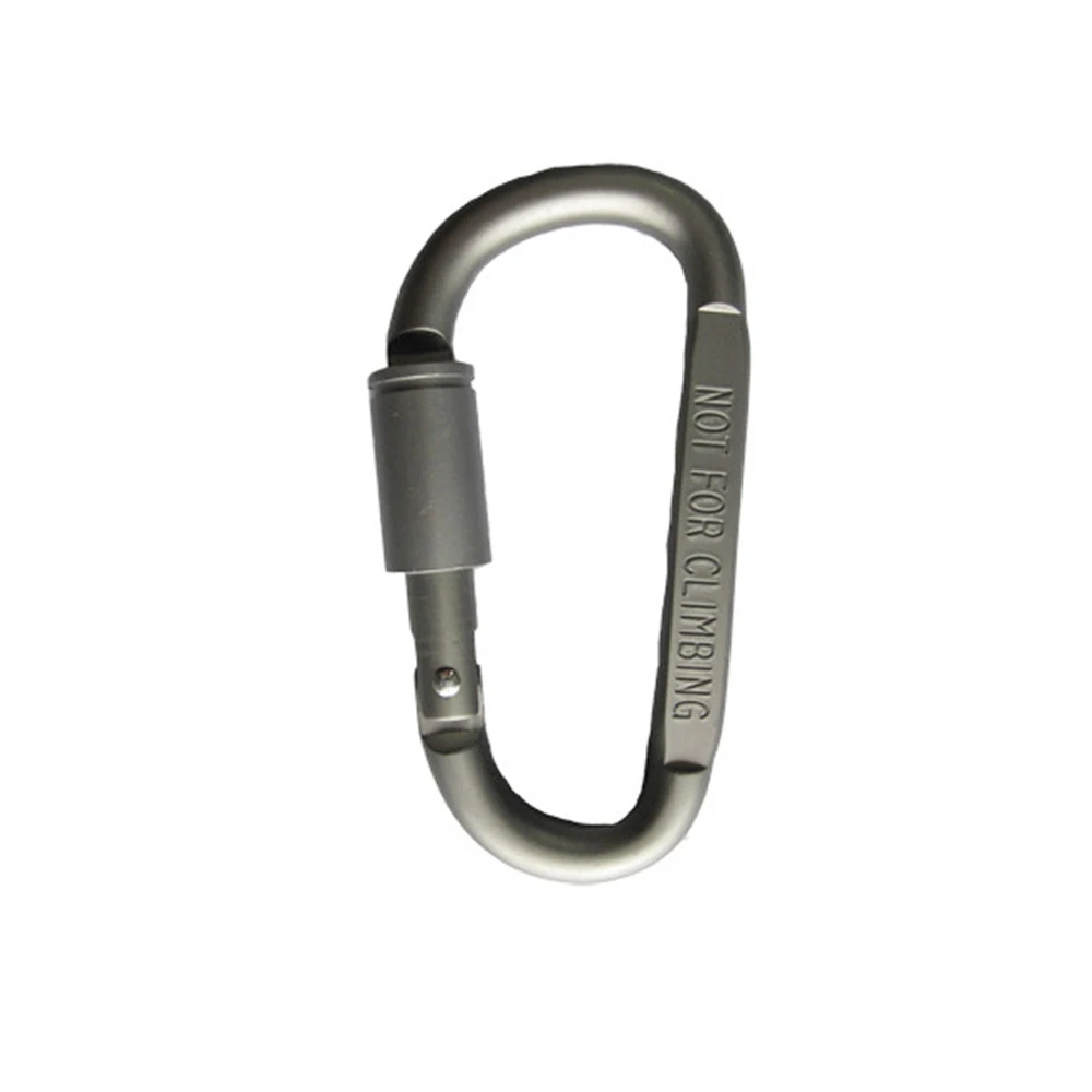 Carabiner Travel Kit Camping Equimpment Aluminum D-Ring Hook Survival Gear Camp Backpack Nut Buckle Mosqueton Carabiner BC0232 (2)