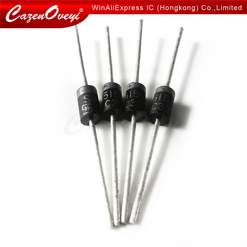 

20pcs/lot SR515 SB515 SB5150 MBR5150 SR5150 5A150V Schott Diode In Stock