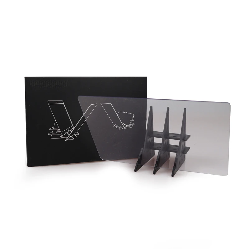 

A5 Drawing Board Sketch Reflection Dimming Bracket Painting Mirror Plate Tracing Copy Table Projection Board Plotter 13.5cm*20cm