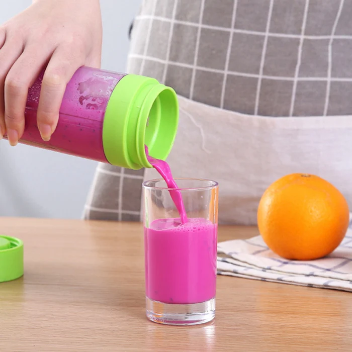 380ml Portable Juicer USB Chargeable Smoothie Blender Mixer Home Household Electric Juicer TP899