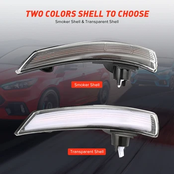 

Left Side mirror light For Ford Focus Mondeo 3528SMD 2pcs Car Auto Lamp