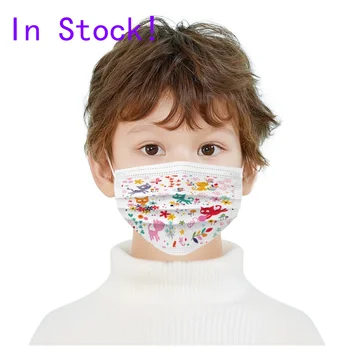 

10pcs Disposable Masks Mascarillas Dust-proof Face Mask Children's Protective Mask Breathable Respirator With Elastic Earloop