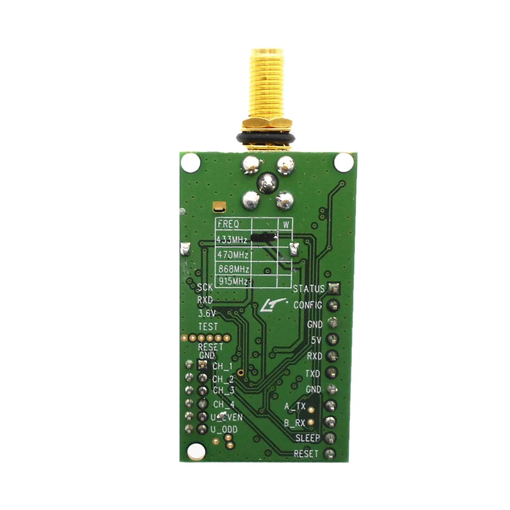HM-TRLR-D 433/868/915 МГц ультра дальняя Беспроводная Прозрачная передача модуль многоинтерфейсный ttl/RS232/RS485