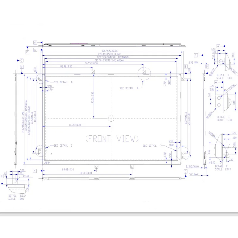 ÷  ŰƮ, 10.1 ġ USB  HD ȣ 5V2A   ġ ַ, DIY LCD ŰƮ