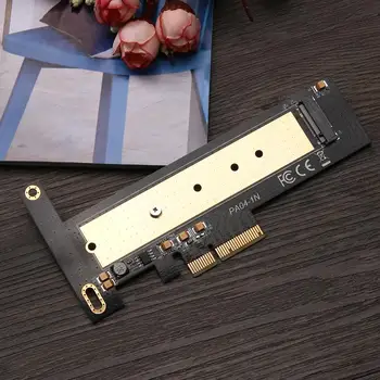 

M.2 NVMe SSD NGFF to PCIE X4 adapter M Key interface card Suppor PCI-e PCI Express 3.0 x4 2230 2242 2260 2280 Size NVMe M.2 SSD