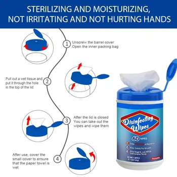 

Disinfection Wipes Bag Wet Towels Portable Non-woven Fabric 75 Alcohol Wipes Outdoor Skin Care Toilet Paper Clean Tissue#YL10