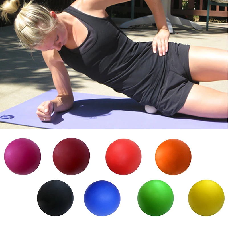 Lacrosse Myofascia Ball Peanut Massage Ball, High Density, Lightweight Fitness Body Fascia Massage, Yoga Exercise, Relieve Pain