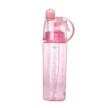 Креативный Многофункциональный пластиковый колпачок от распылителя наружная Спортивная бутылка портативный с крышкой летняя увлажняющая охлаждающая чашка