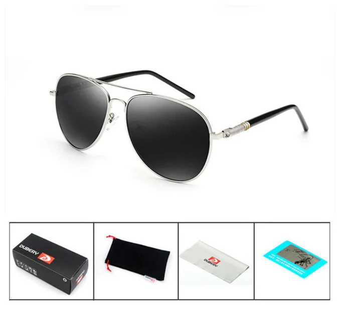D209 C3 BAOLANG Polarized Sunglasses Men Driving Shade Sun glasses For Male Retro Glasses Brand Designer Eyewear UV400 moda hombr - Цвет линз: D209 C3