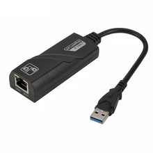 Проводной USB 3,0 Gigabit Ethernet RJ45 локальной сети(10/100/1000) Мбит сетевой адаптер USB Ethernet сетевой карты для все в одном ПК \'